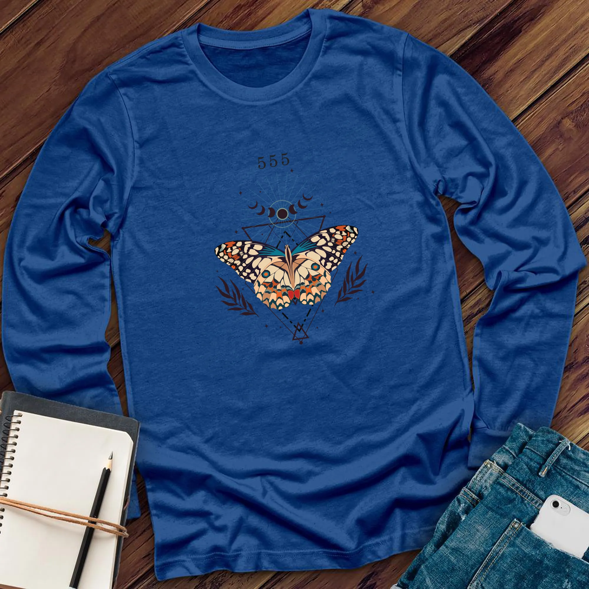 555 Butterfly Long Sleeve