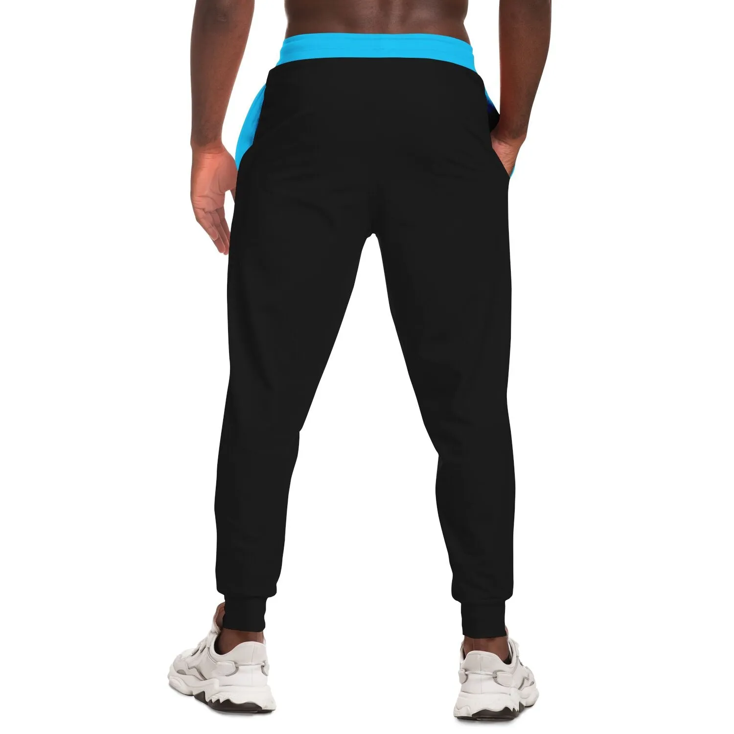 A-Team 01 Blue Designer Fashion Triblend Unisex Joggers