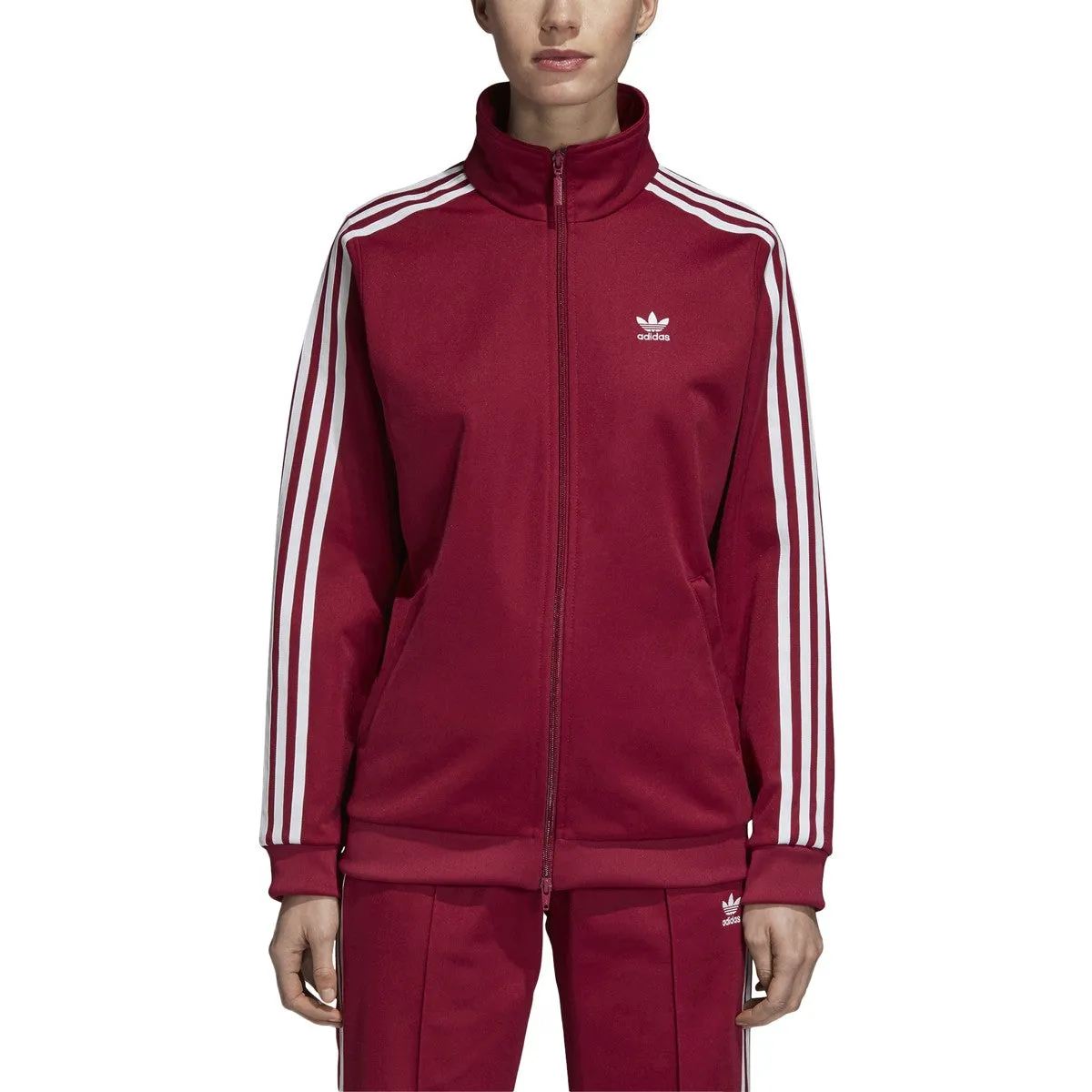 Adidas Women's Originals BB Track Top Mystery Ruby