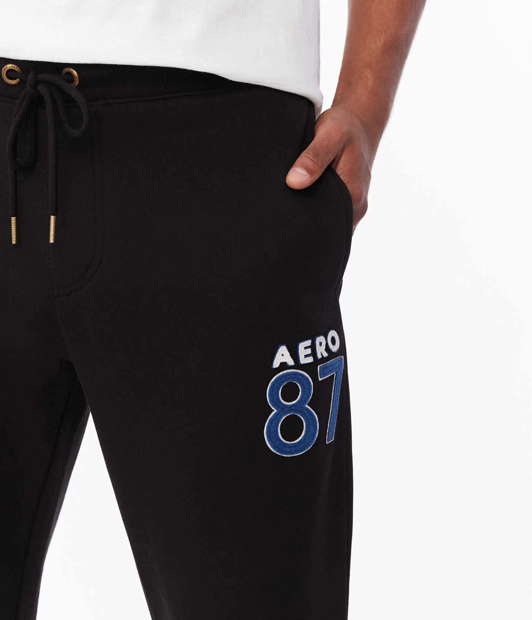 Aeropostale Aero 87 Logo Jogger Sweatpants