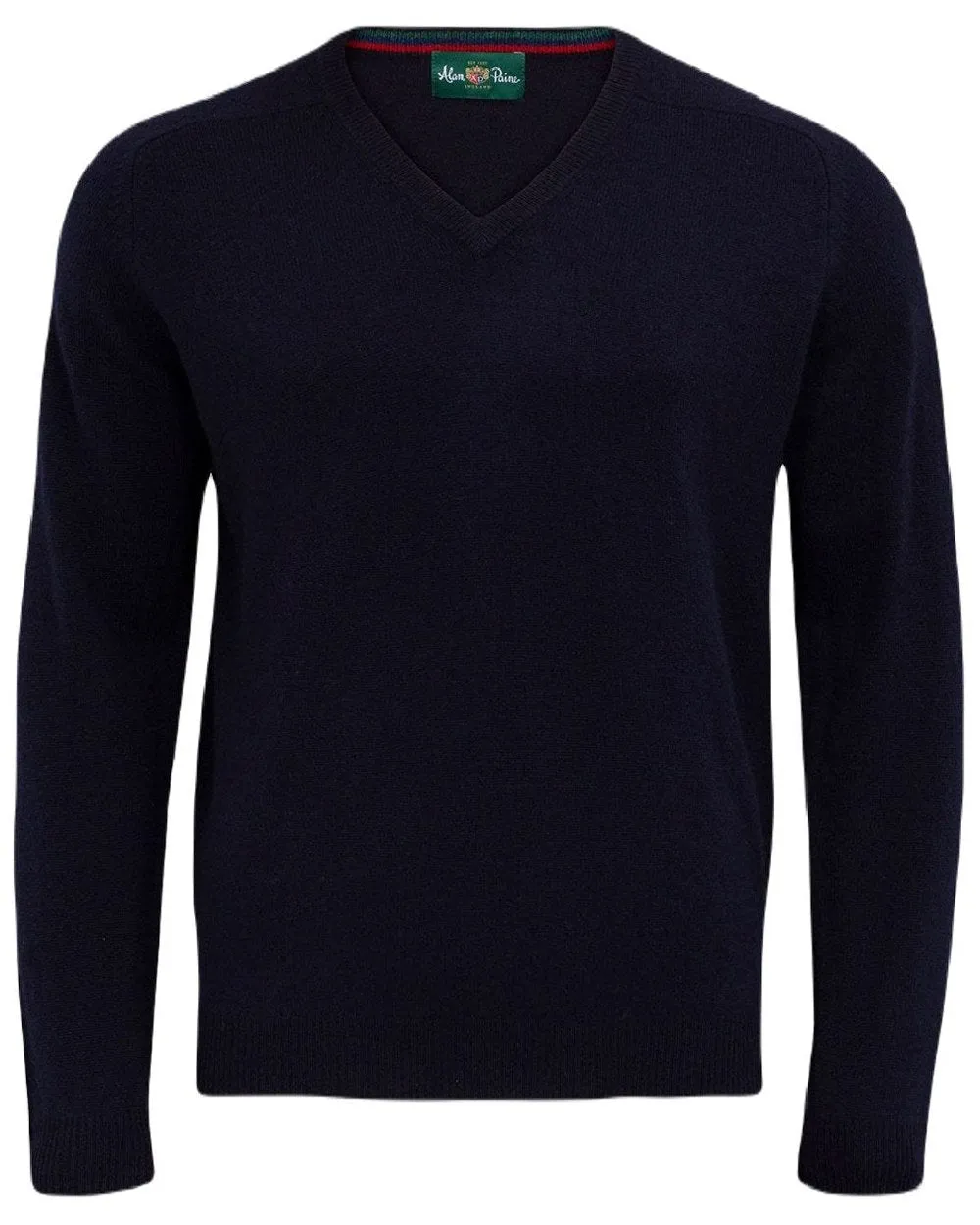 Alan Paine Streetly Lambswool V Neck Jumper