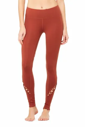 ALO YOGA // ENTWINE LEGGING - AMBER