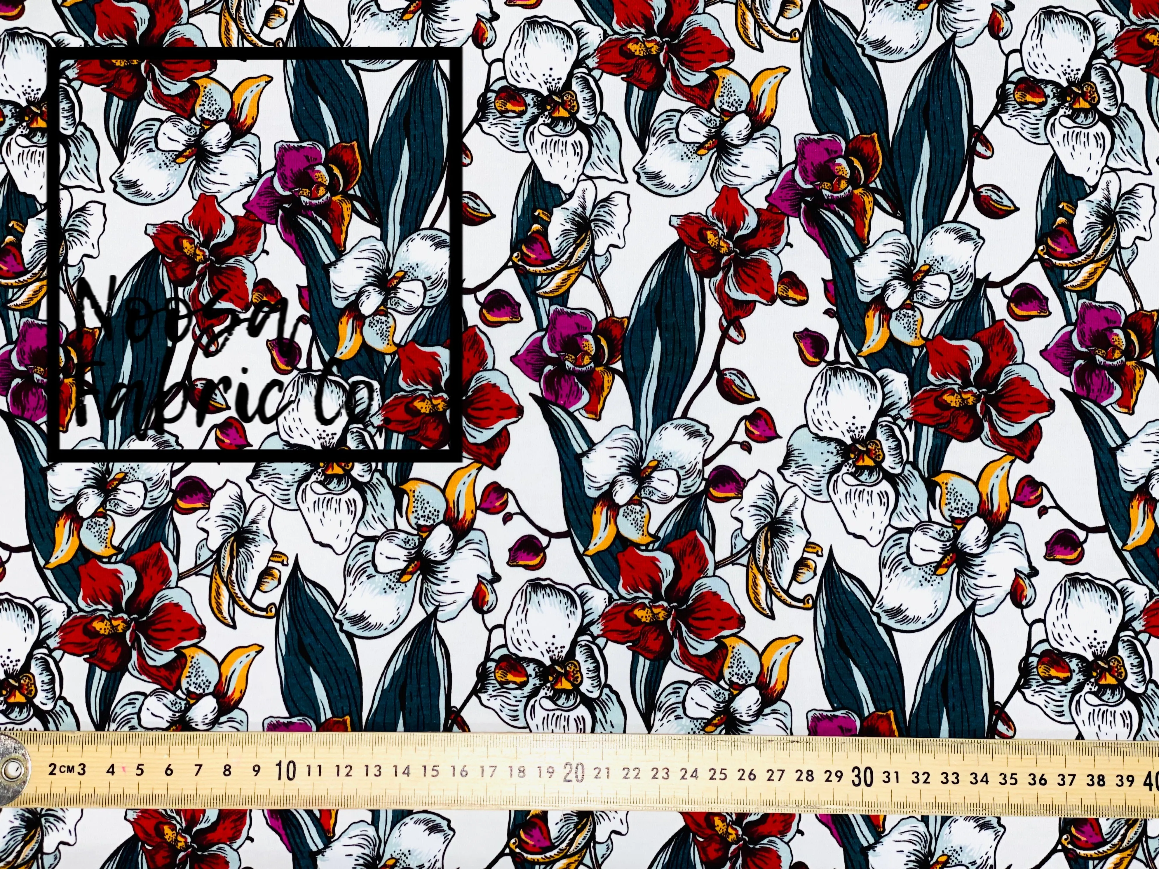 Alora Cotton Lycra Digital Print Fabric