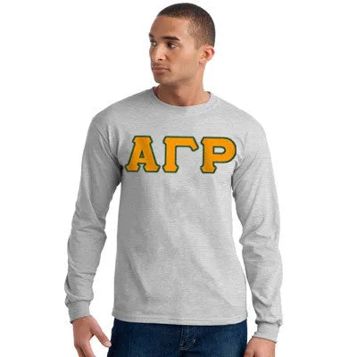 Alpha Gamma Rho Long-Sleeve Shirt - G240 - TWILL