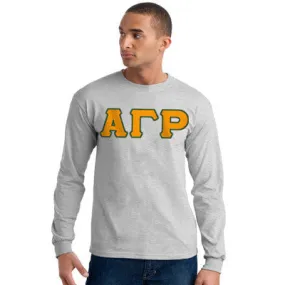 Alpha Gamma Rho Long-Sleeve Shirt - G240 - TWILL