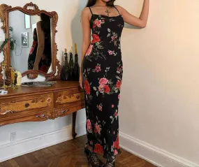 Amanda floral maxi dress