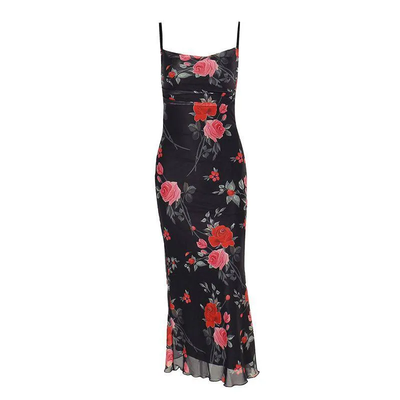 Amanda floral maxi dress