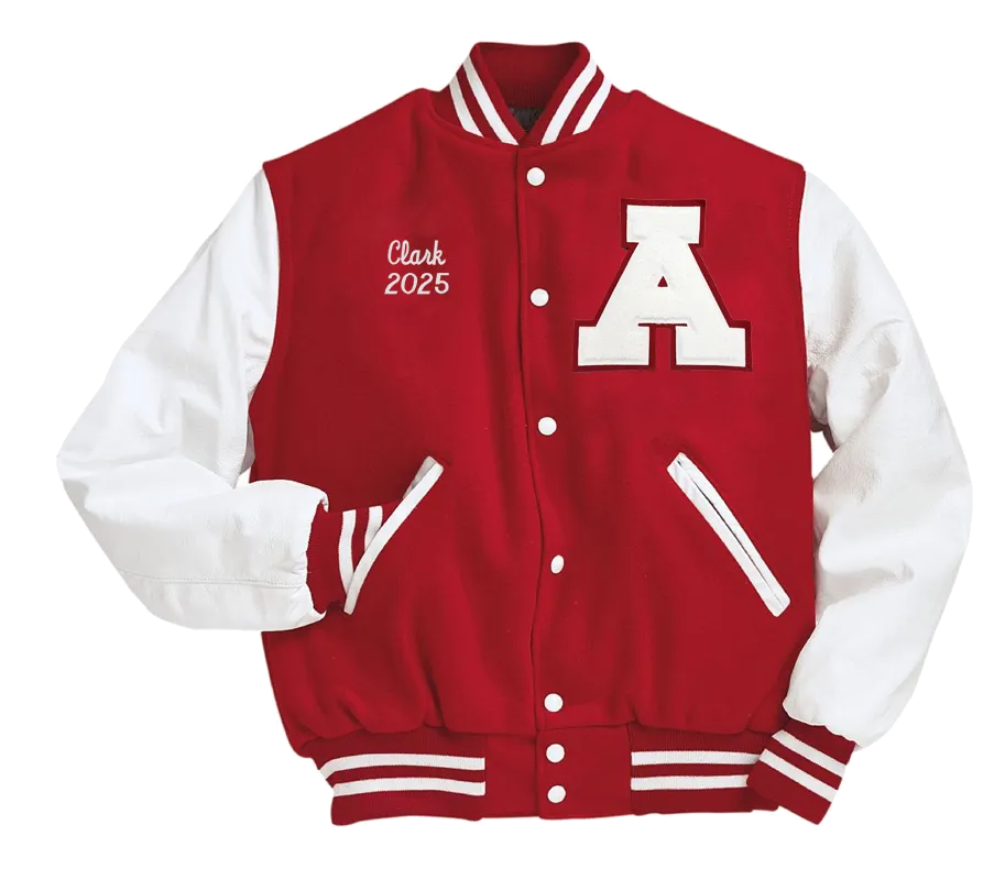 Annandale Men's Varsity Letter Jacket