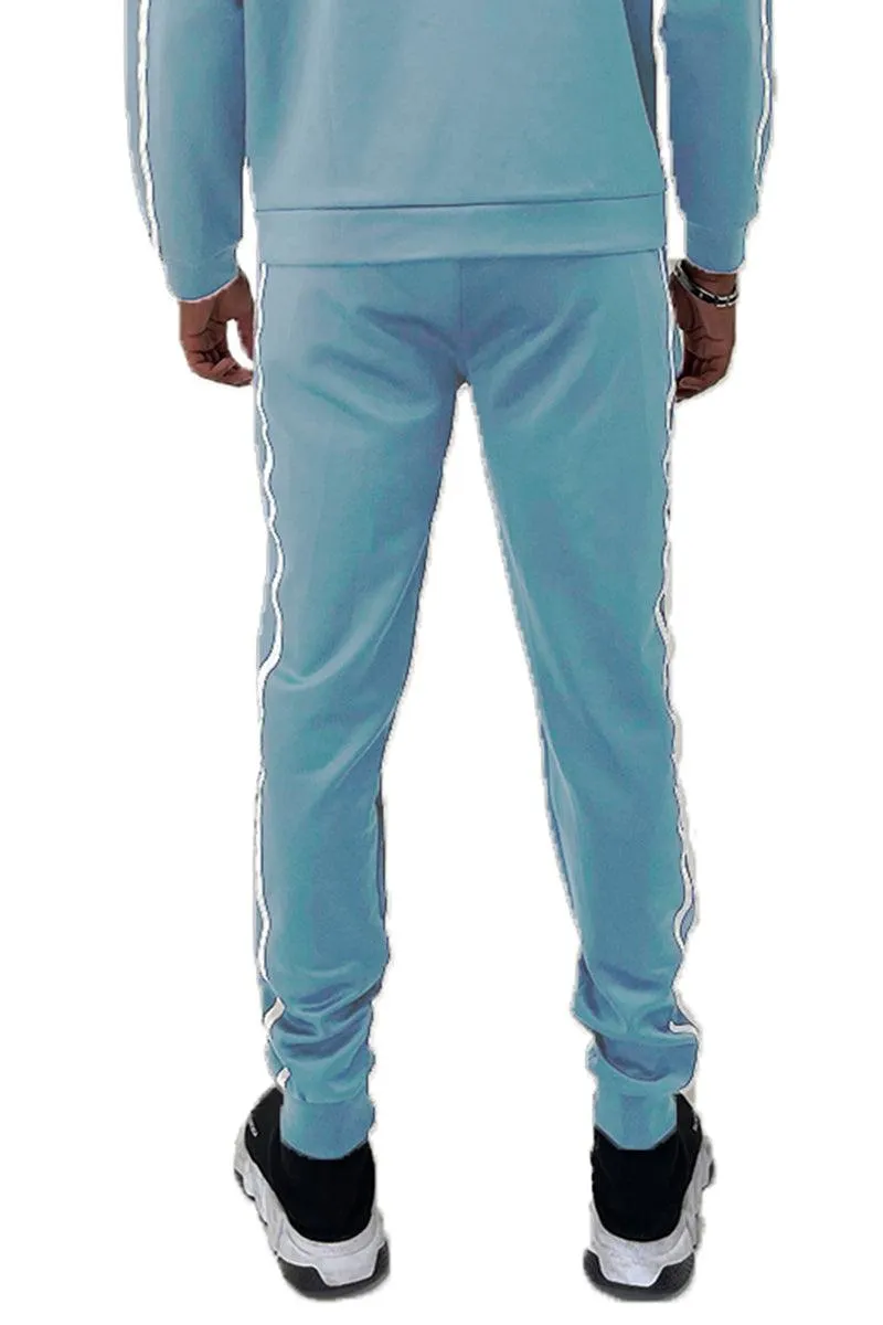 Arctic Blue Jordan Tape Track Jacket Jogger Set