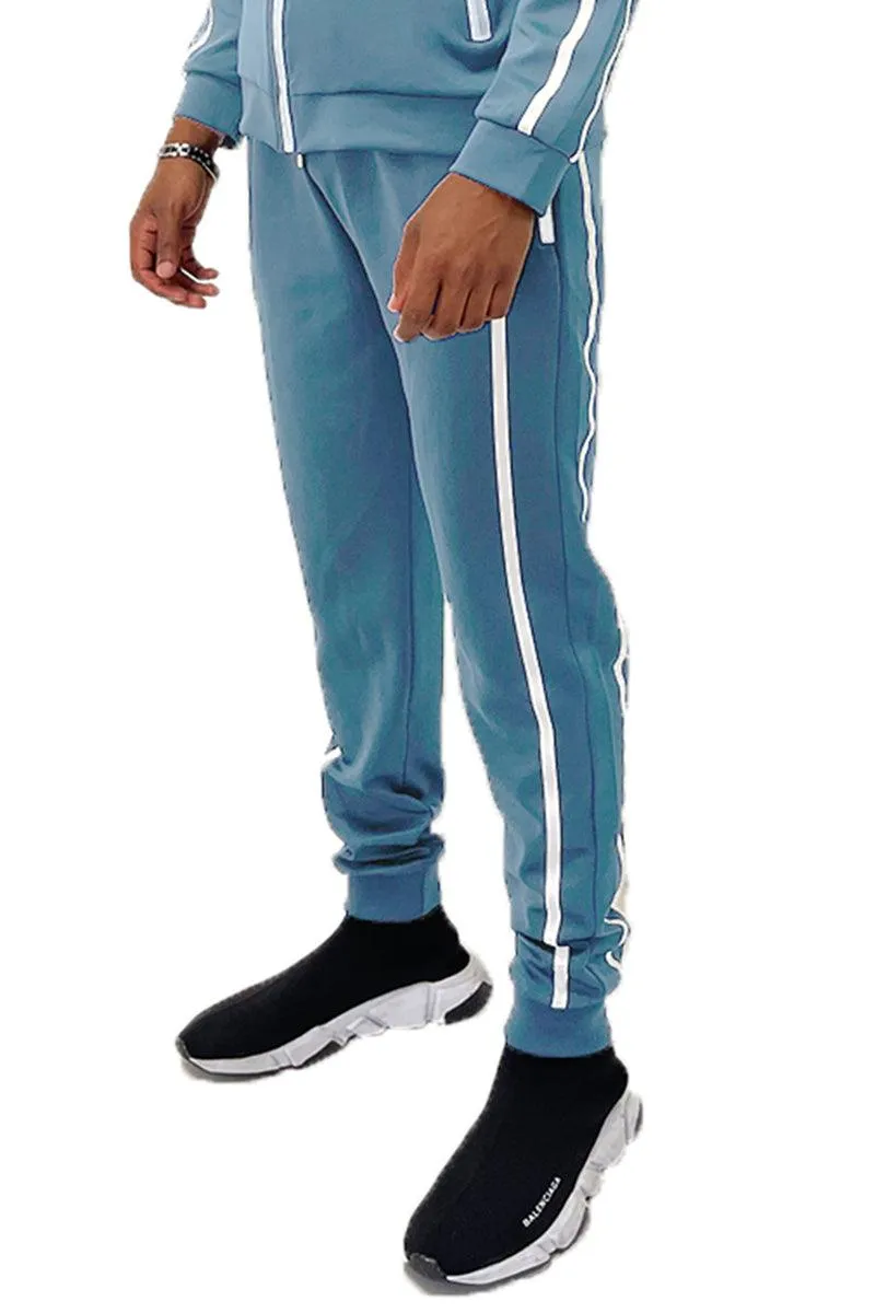 Arctic Blue Jordan Tape Track Jacket Jogger Set