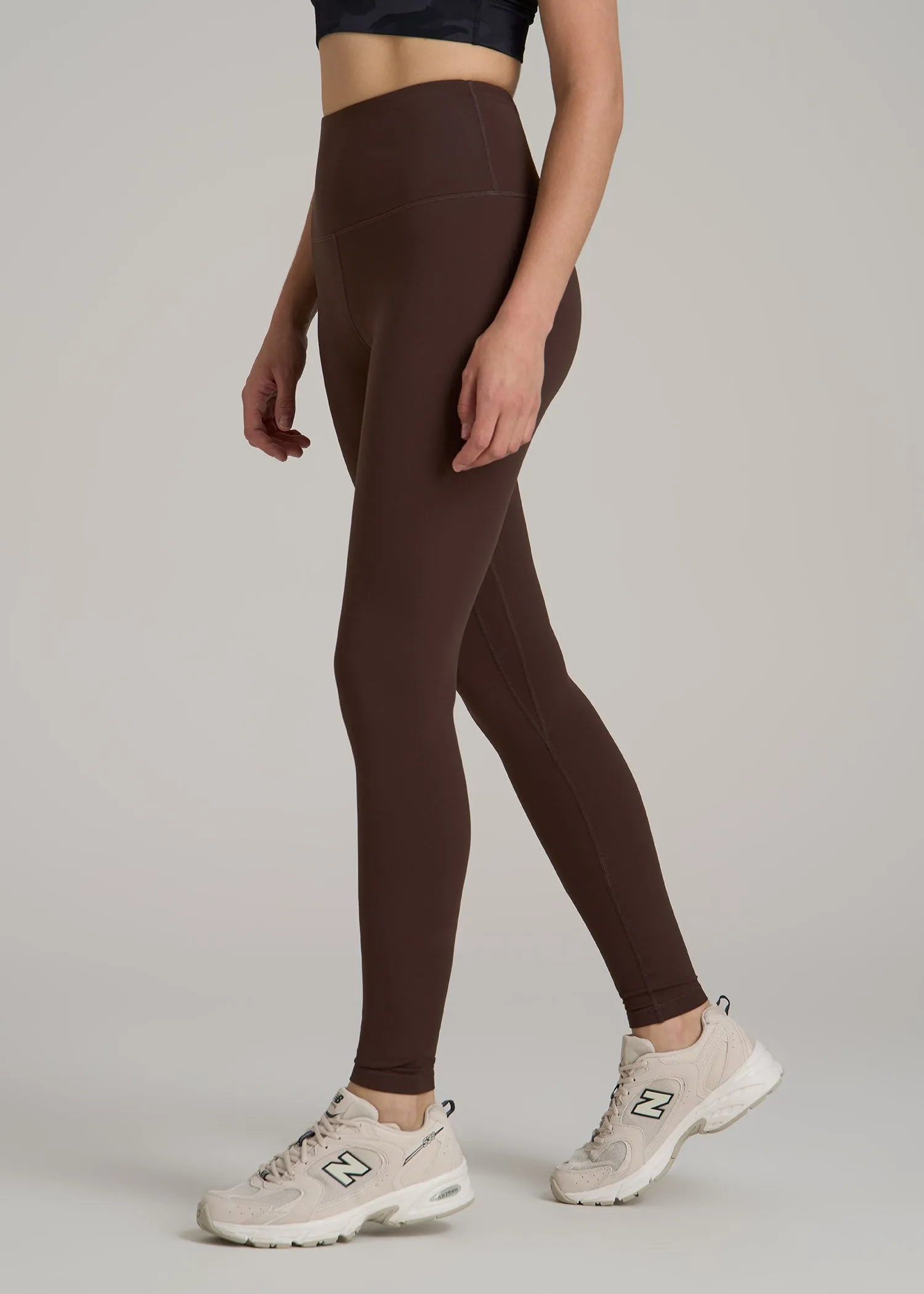 AT Balance High-Rise Leggings for Tall Women in Espresso