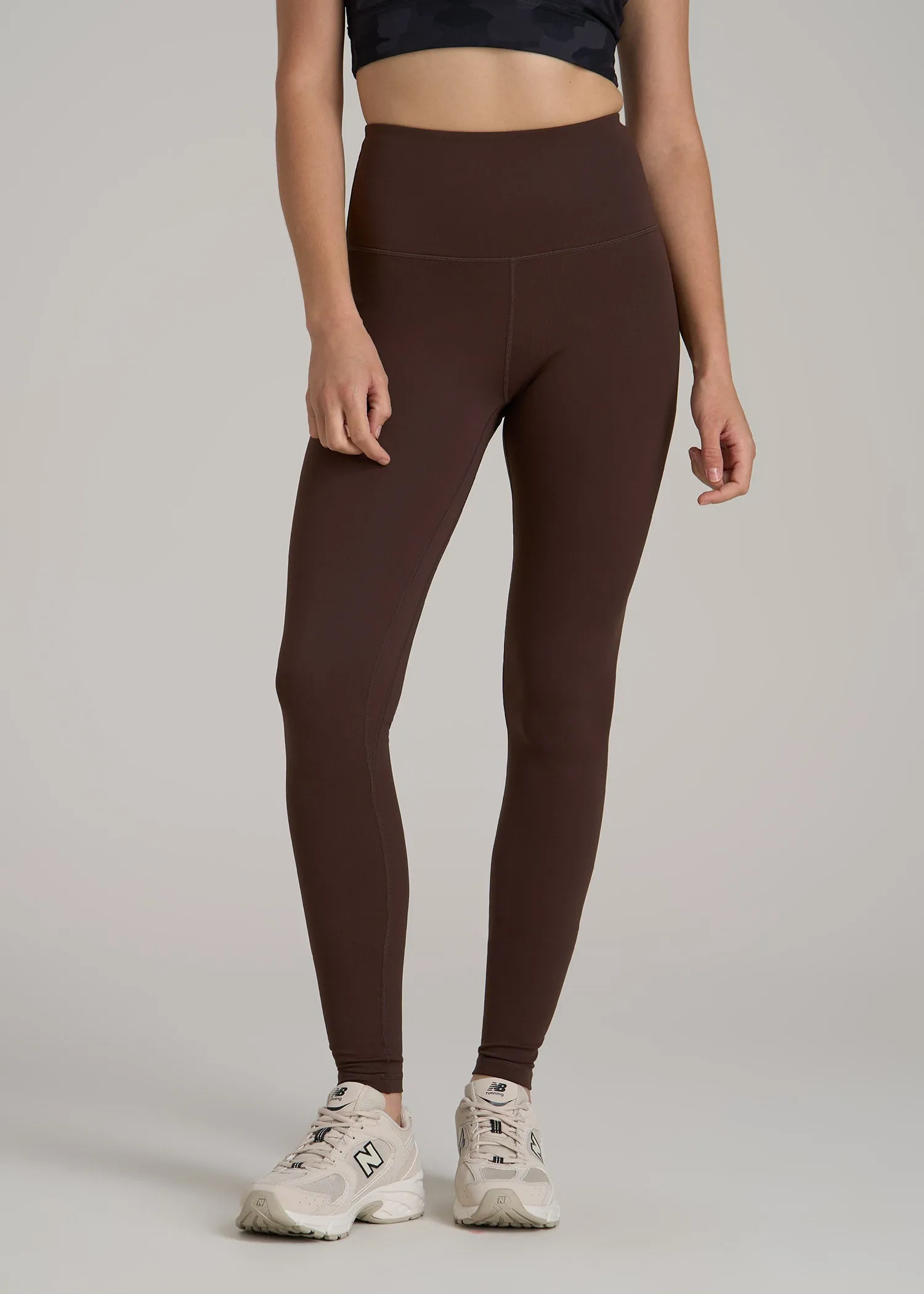 AT Balance High-Rise Leggings for Tall Women in Espresso