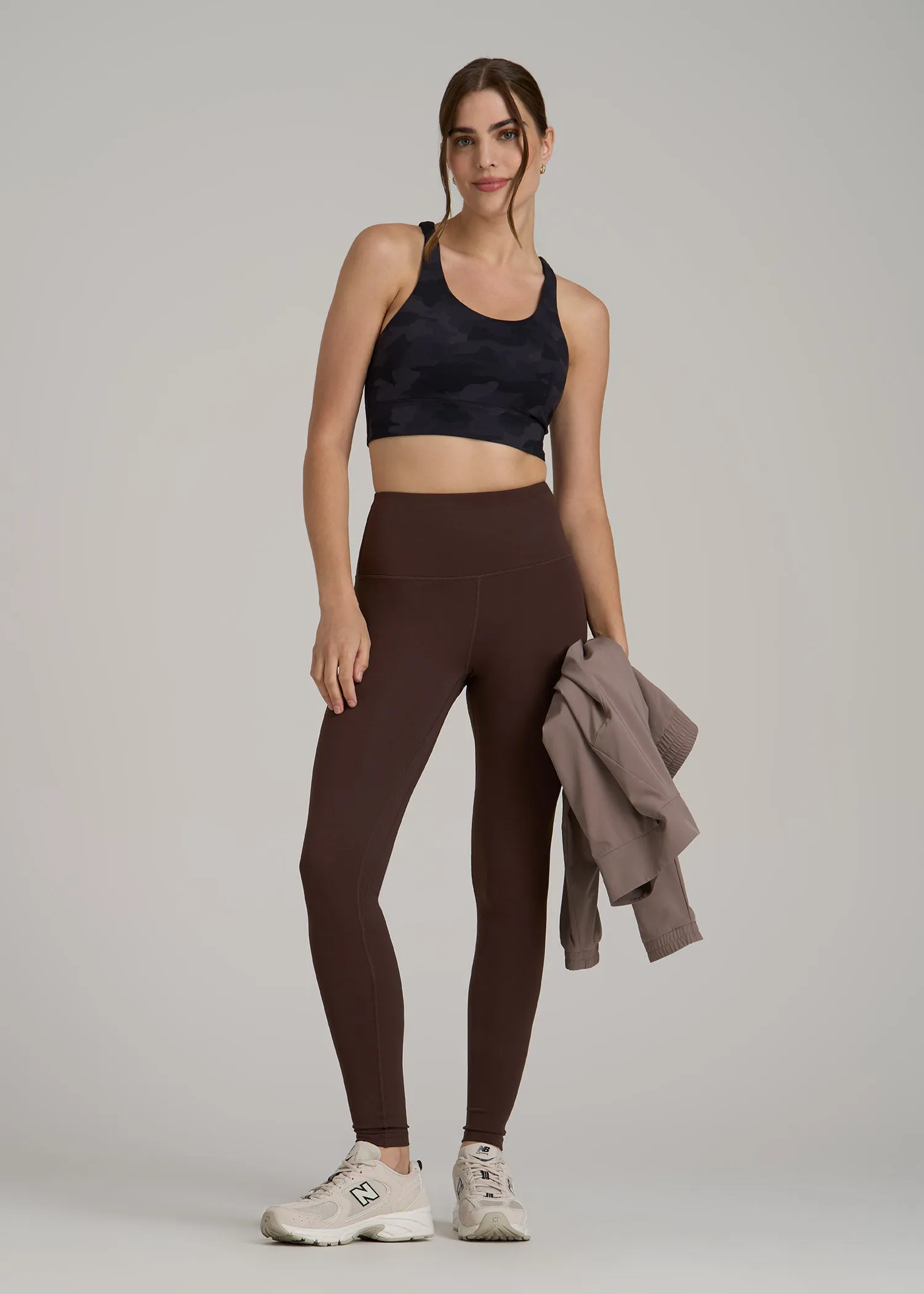 AT Balance High-Rise Leggings for Tall Women in Espresso