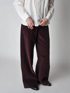 Aubergine Corduroy Diana Pant - 1 size 1