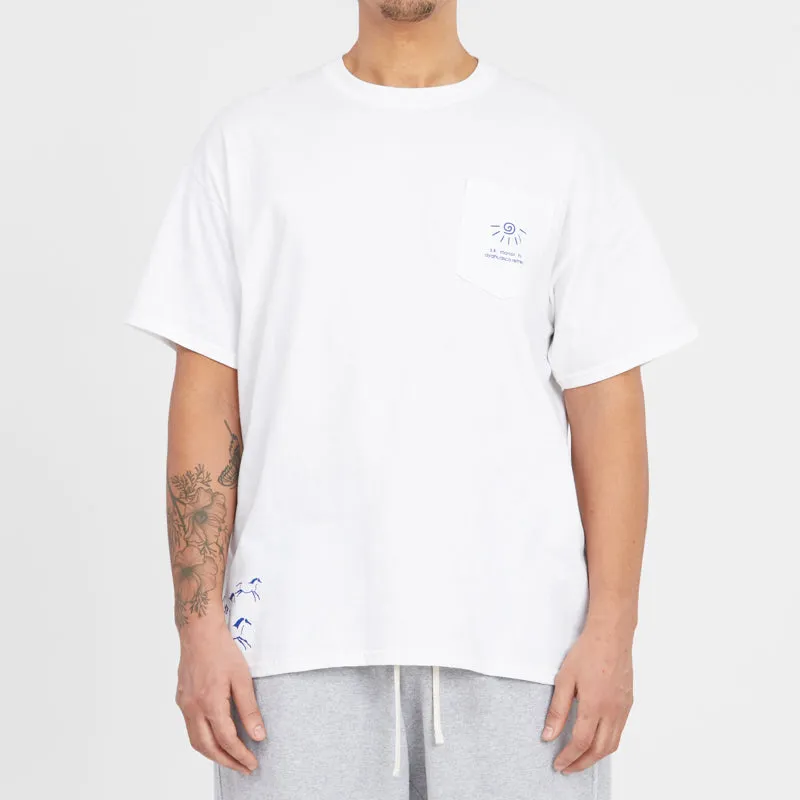 Ayahuasca Short Sleeve Graphic T - White