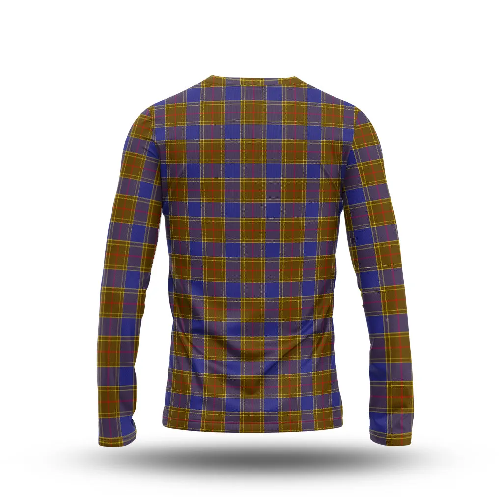 Balfour Tartan Long Sleeve T-Shirt with Family Crest