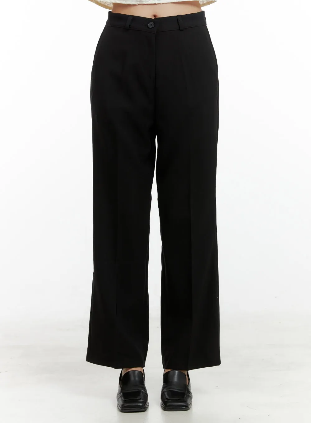 Basic Wide Tailored Pants OL411