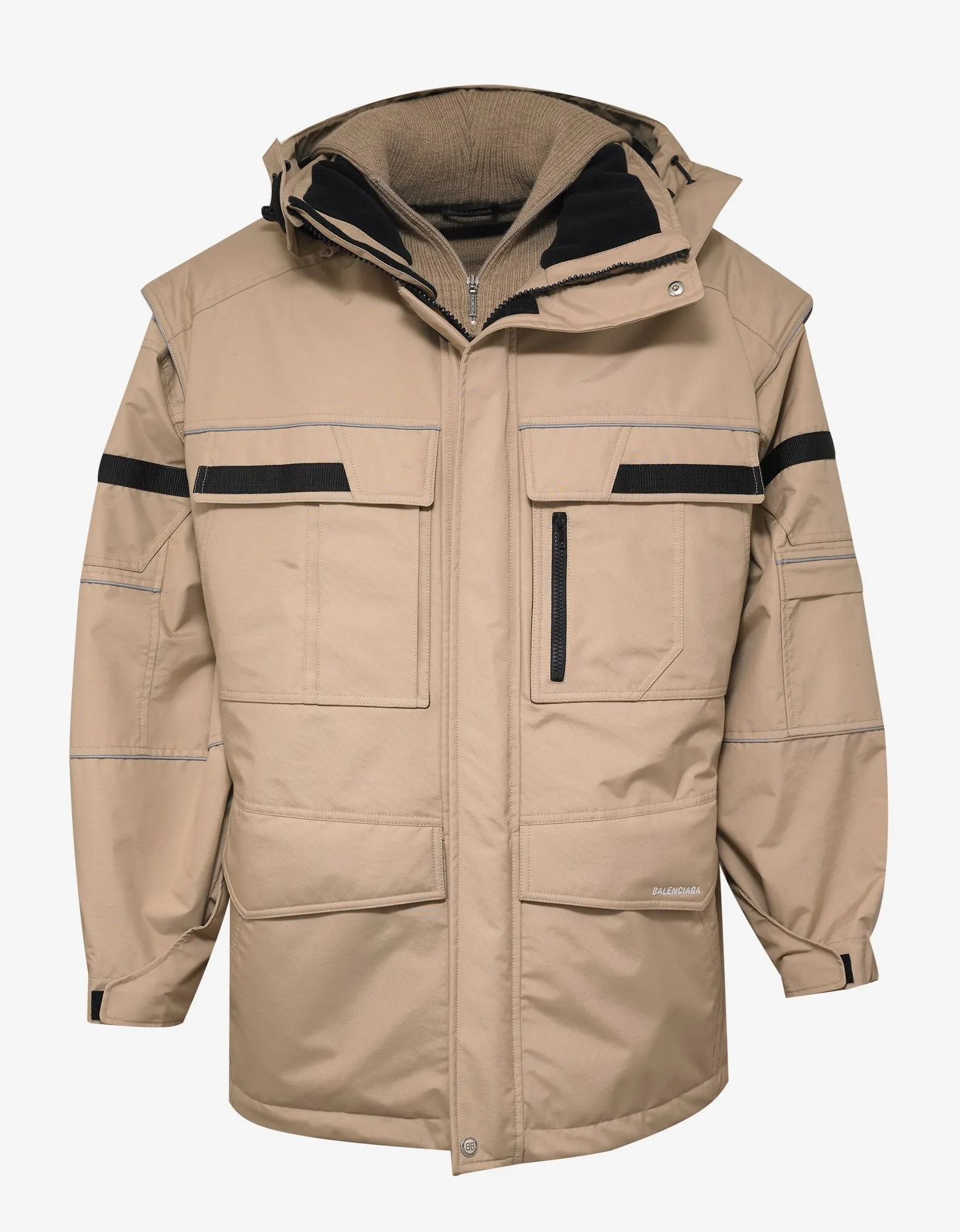 Beige Twinset Parka -