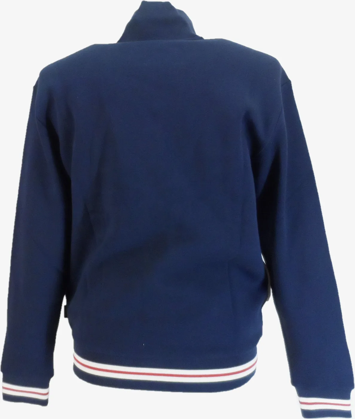 Ben Sherman Navy Blue/Red Stripe Retro Track Top Jacket