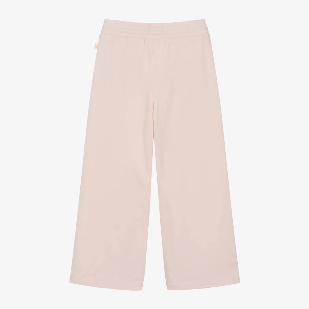 Billieblush Pink Cotton Sequin Pocket Joggers