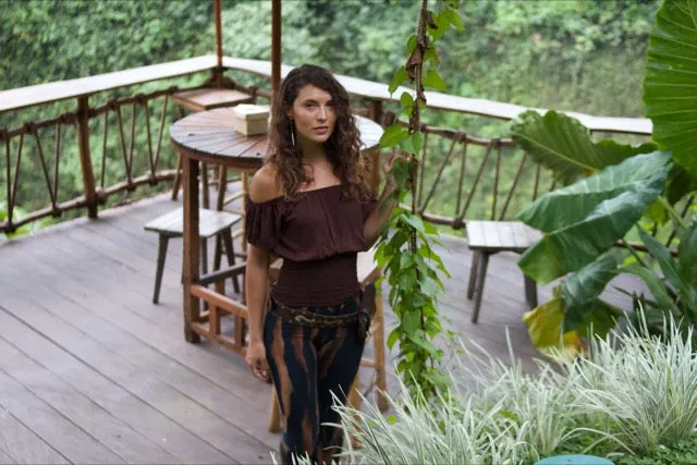 Black and brown tie- dye leggings