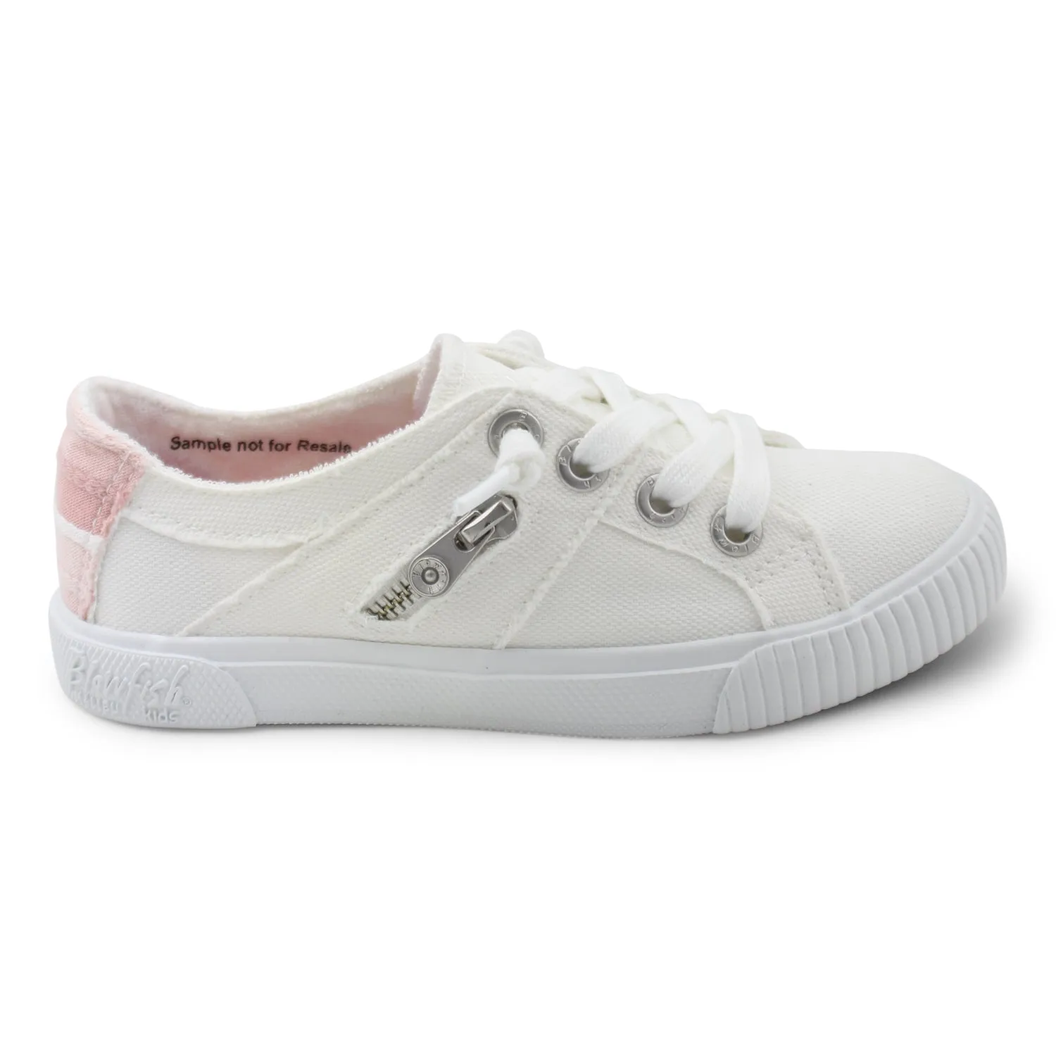 Blowfish Kid's Fruit-K Sneaker - White Smoked/Blush Capri