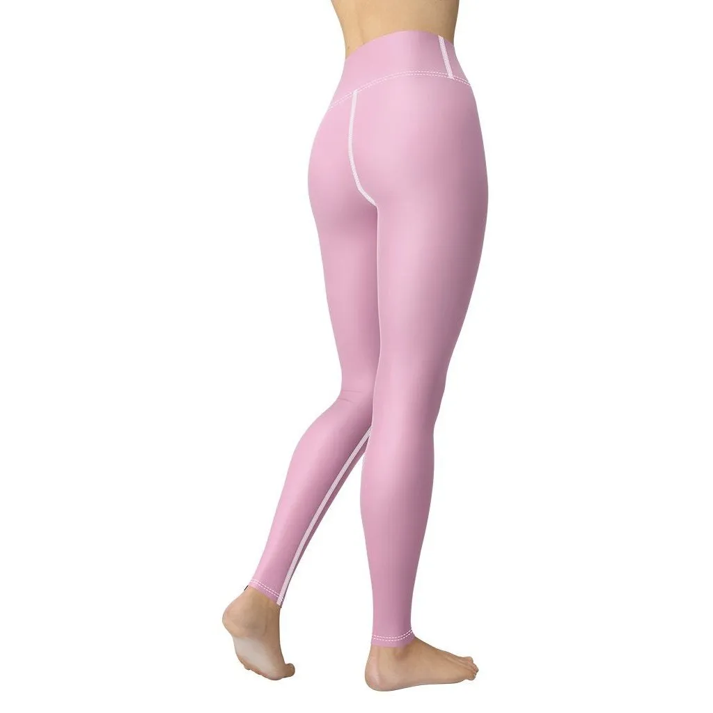 Blush Pink Yoga Leggings