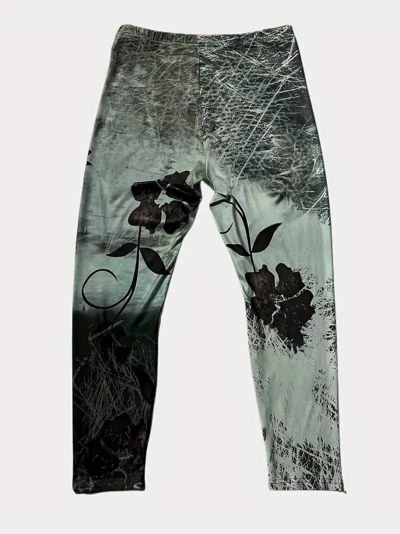 Botanical Print Leggings