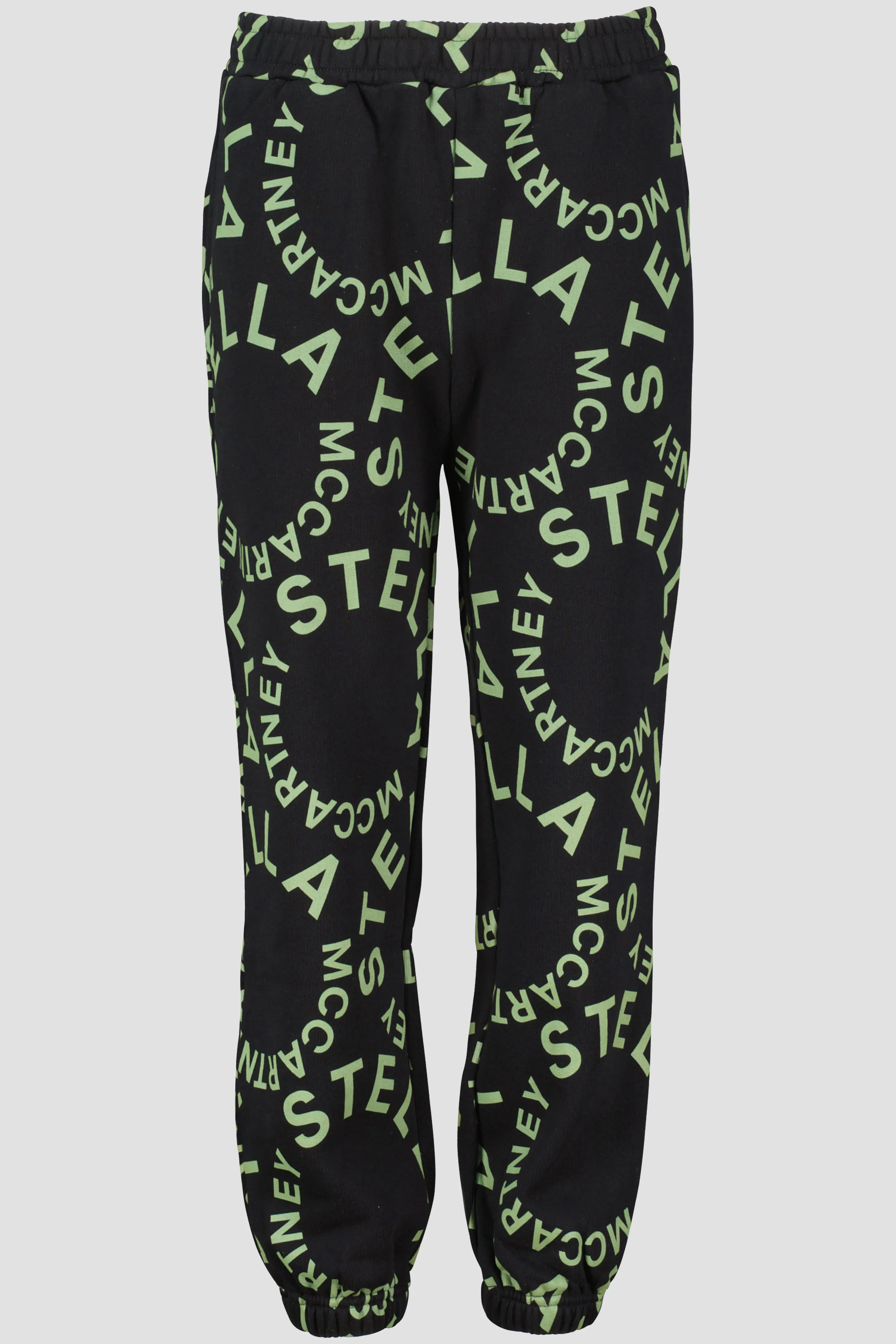 Boys Stella McCartney Black and Green Joggers