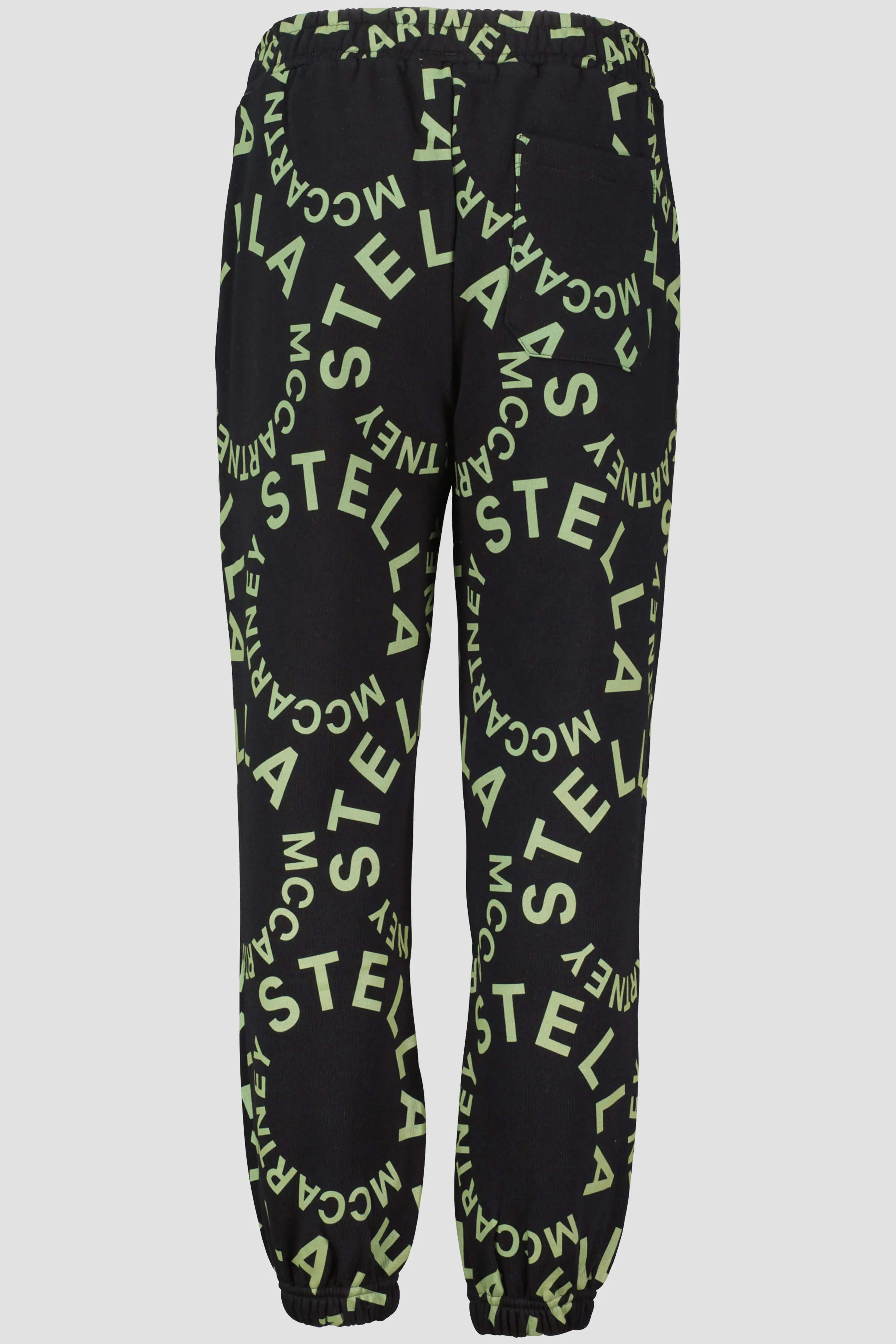 Boys Stella McCartney Black and Green Joggers