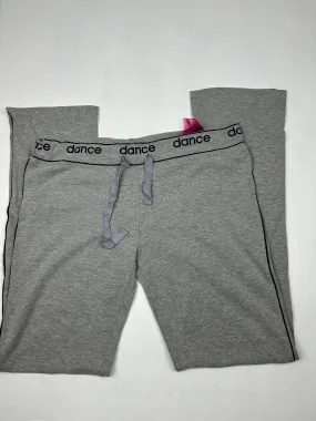 Brand new grey low rise flare leggings pants (M)