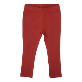 Brick Red Leggings - 2 Left Size 12-14 years