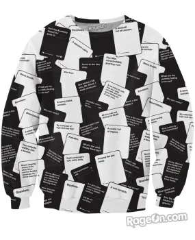 Cards Against Humanity Crewneck Sweatshirt