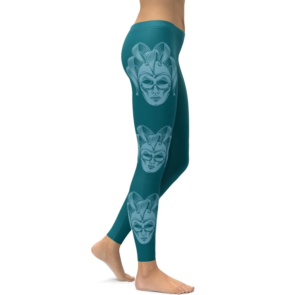 Carnival Mask Leggings