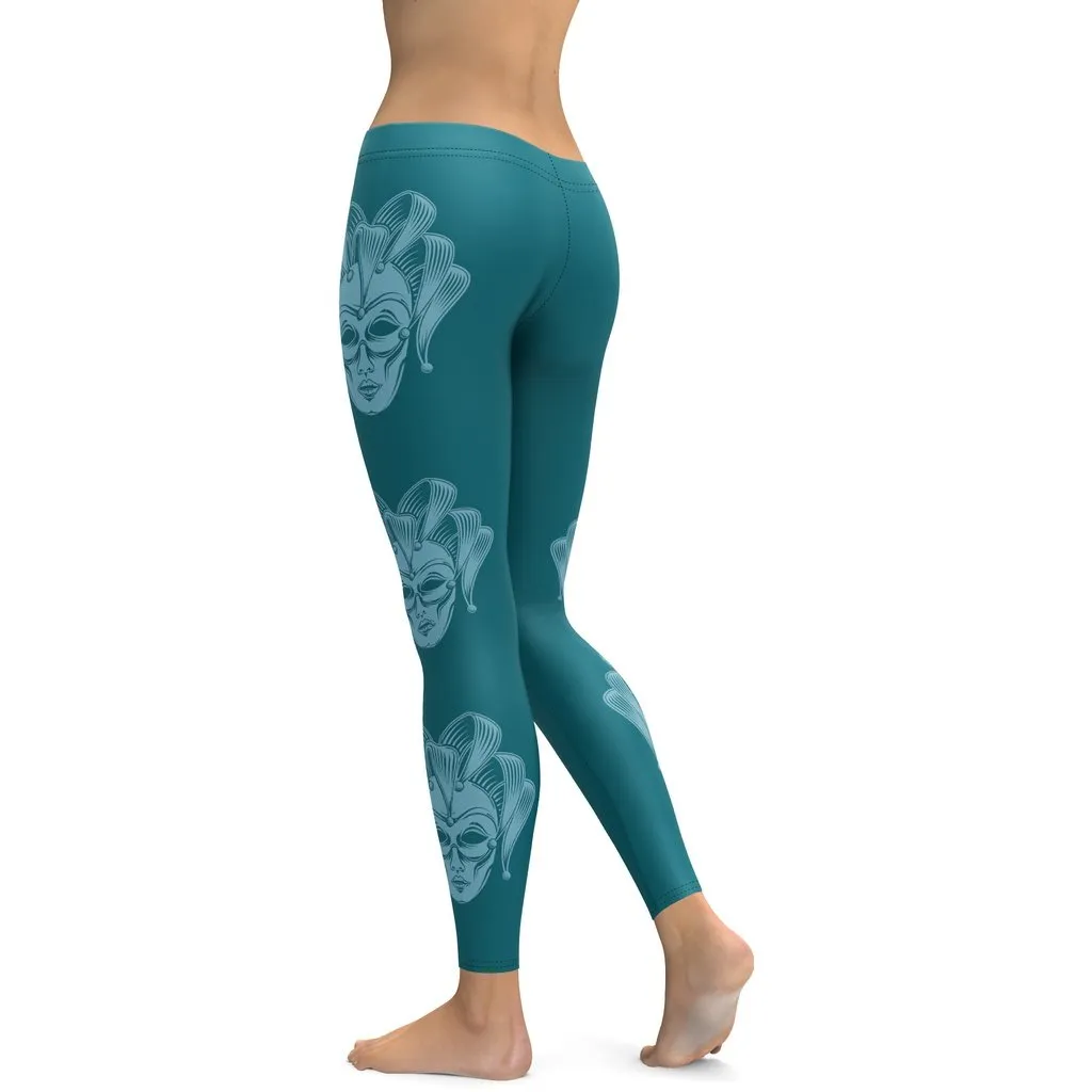 Carnival Mask Leggings