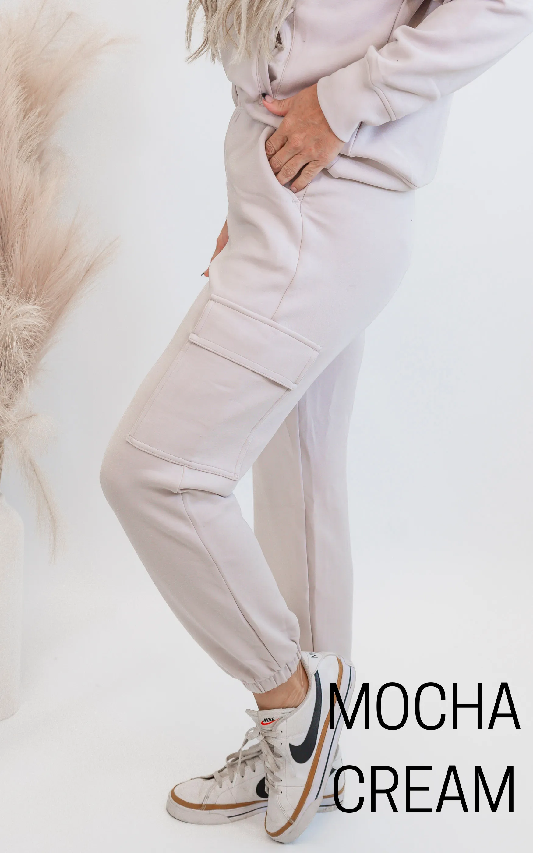 Casual Elegance Modal Cargo Jogger Pant - Final Sale