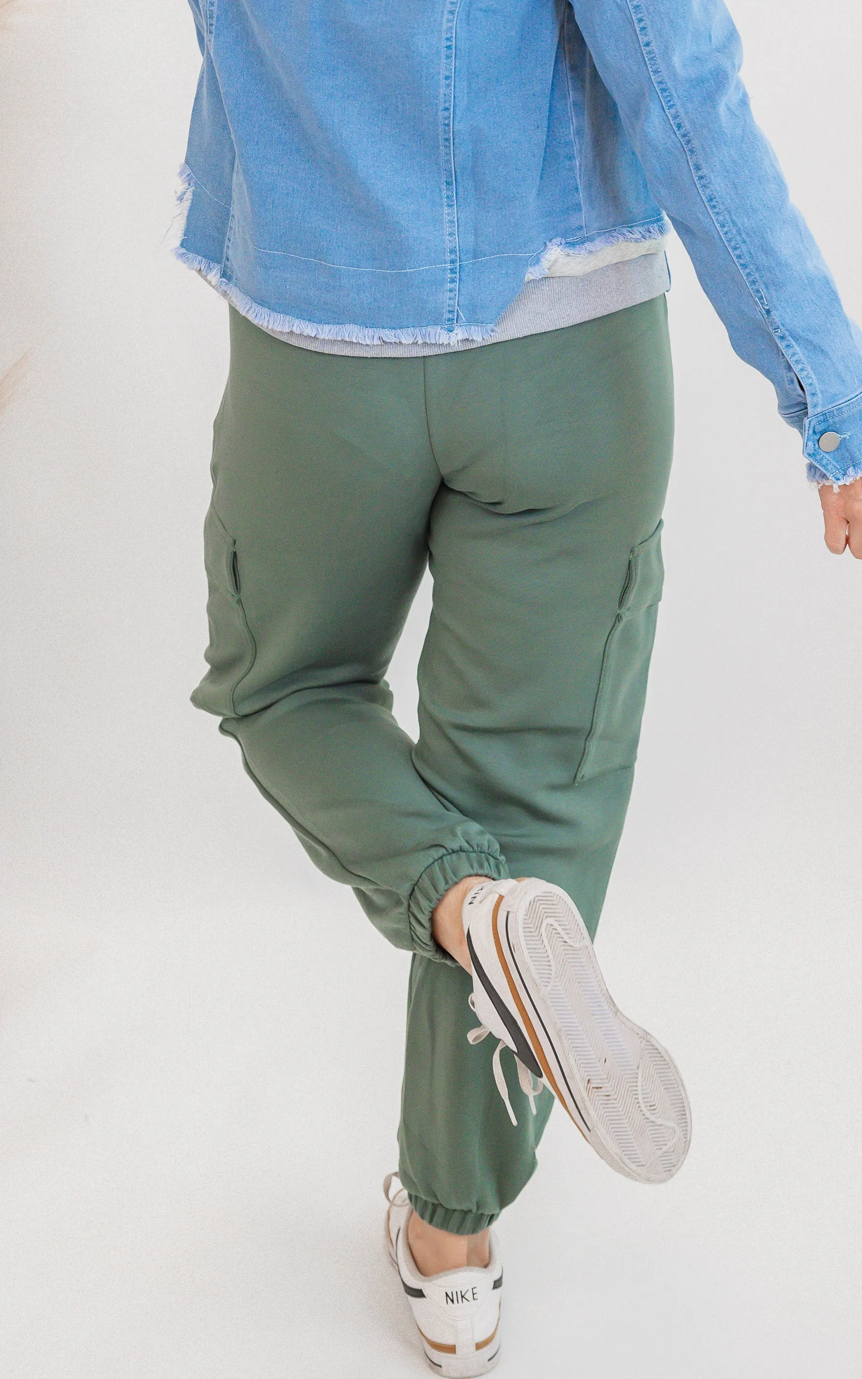 Casual Elegance Modal Cargo Jogger Pant - Final Sale