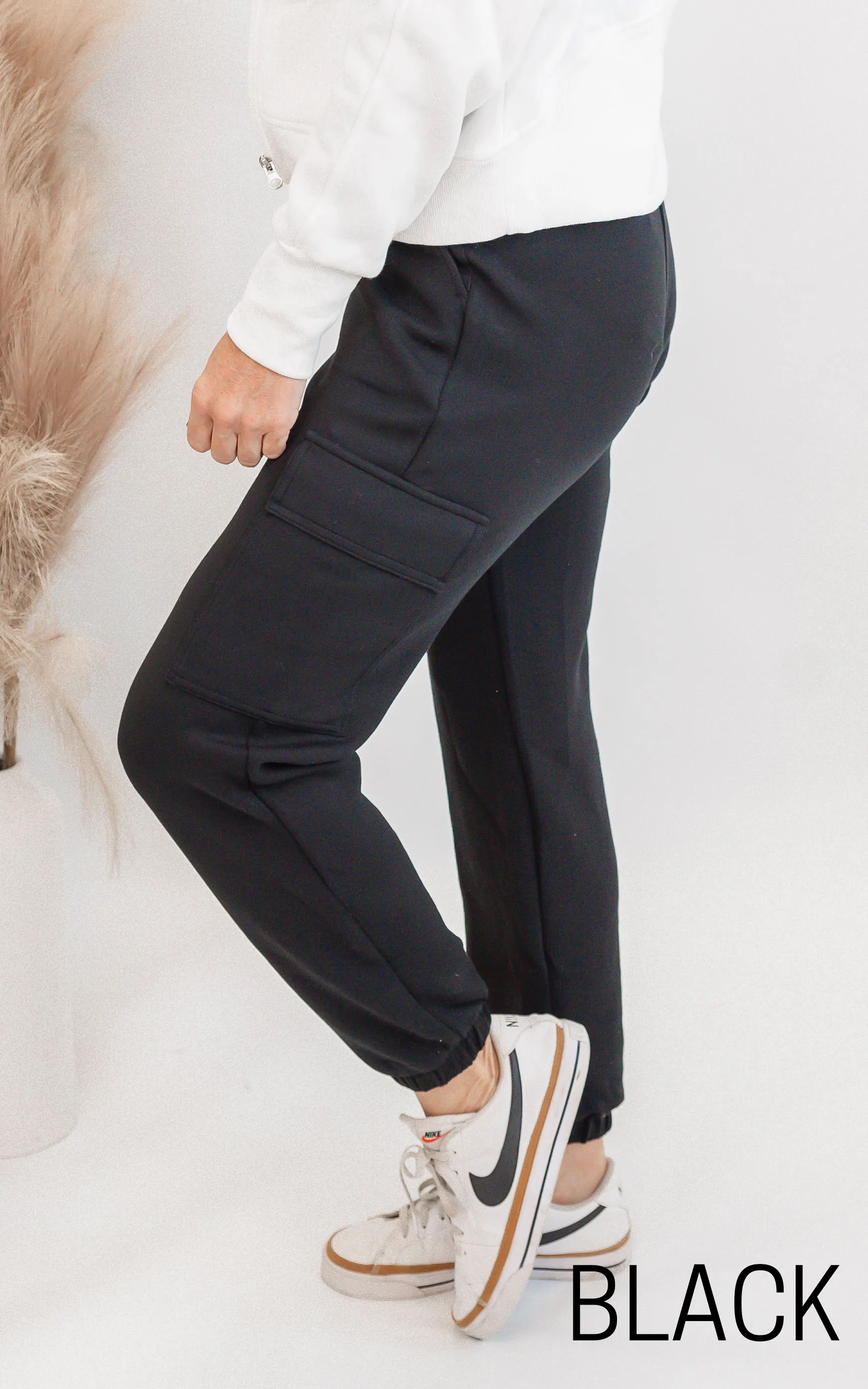 Casual Elegance Modal Cargo Jogger Pant - Final Sale