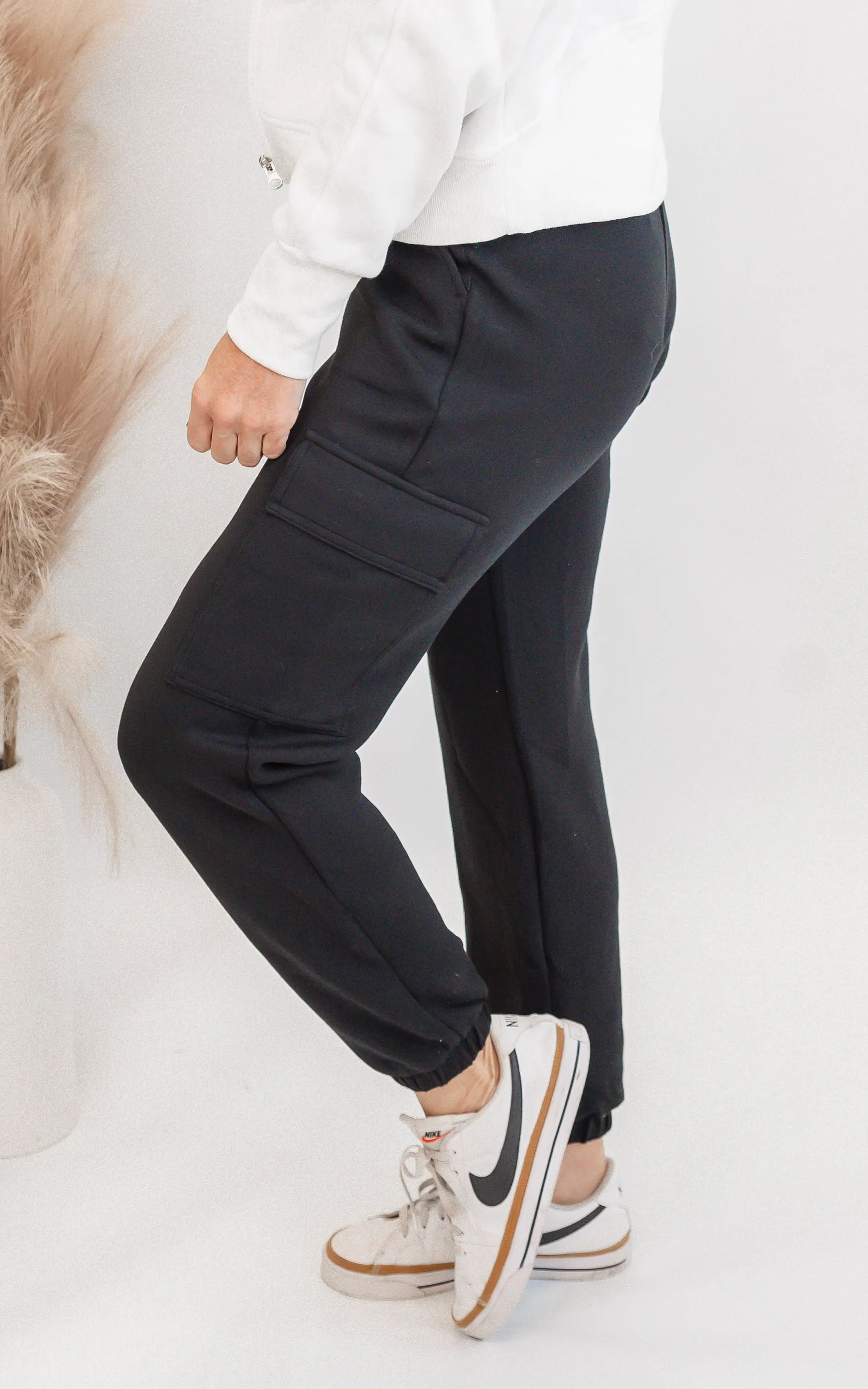 Casual Elegance Modal Cargo Jogger Pant - Final Sale