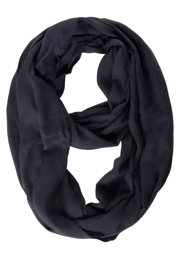 Cecil plain colour loop scarf in red or navy 572180