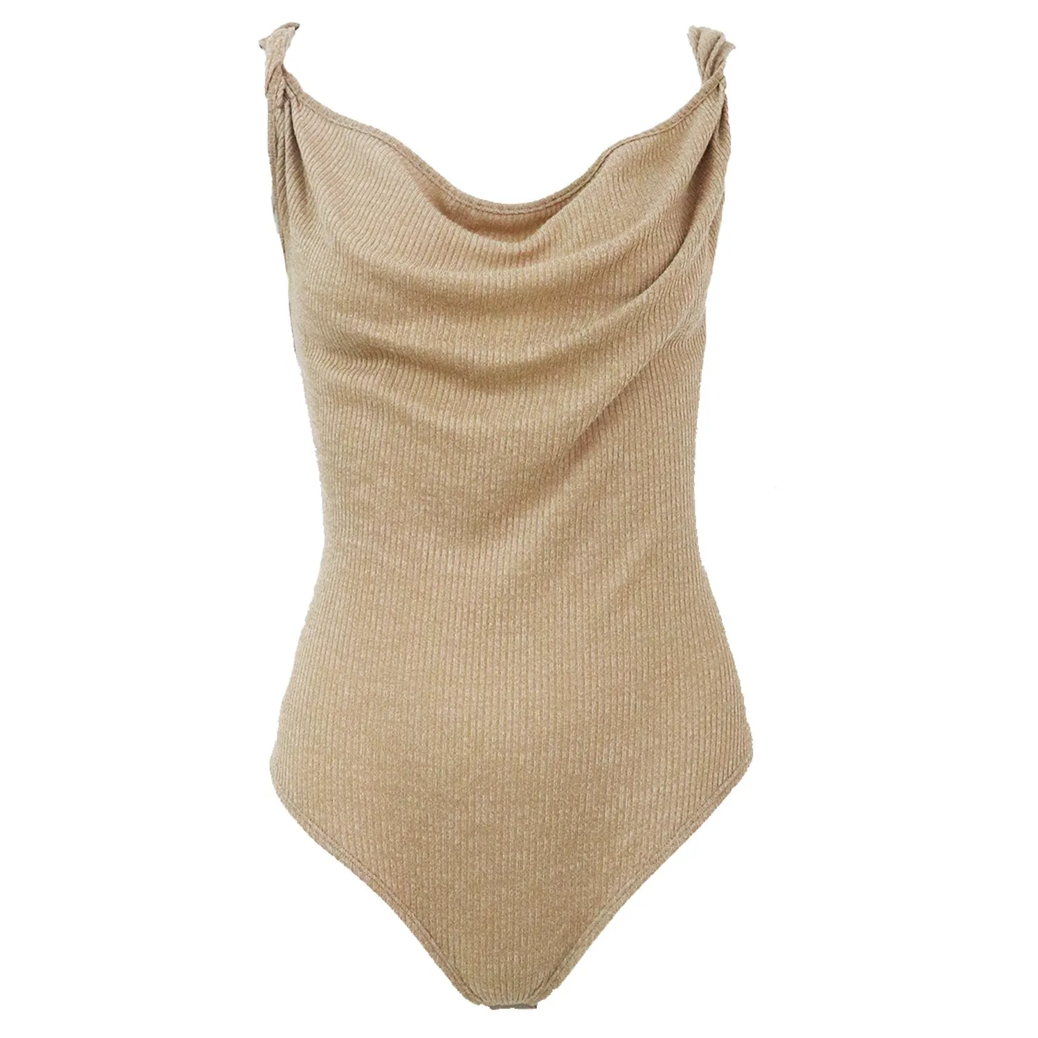 Cecilia Bodysuit- Camel