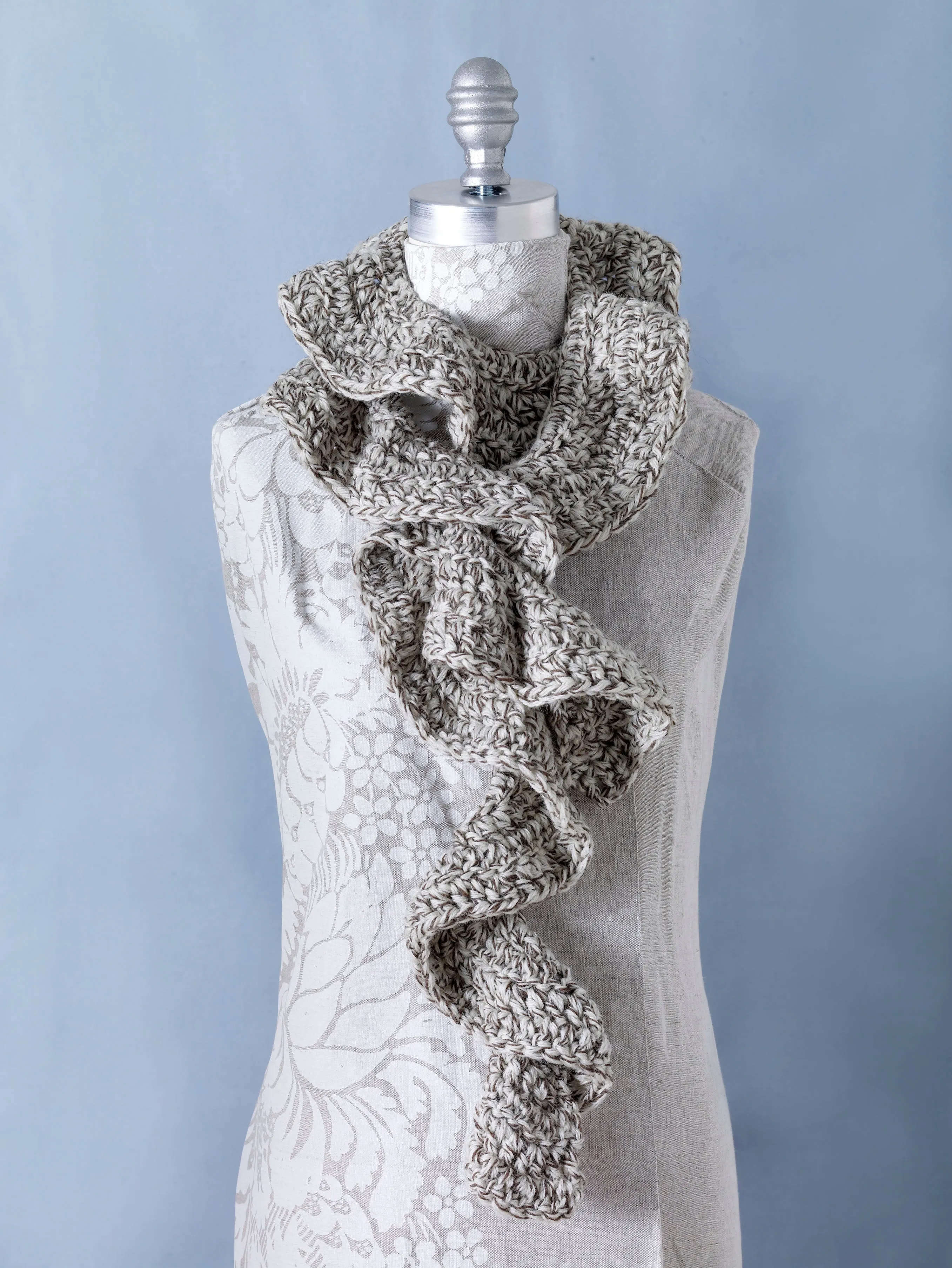 Cloud Cascade Scarf (Crochet)