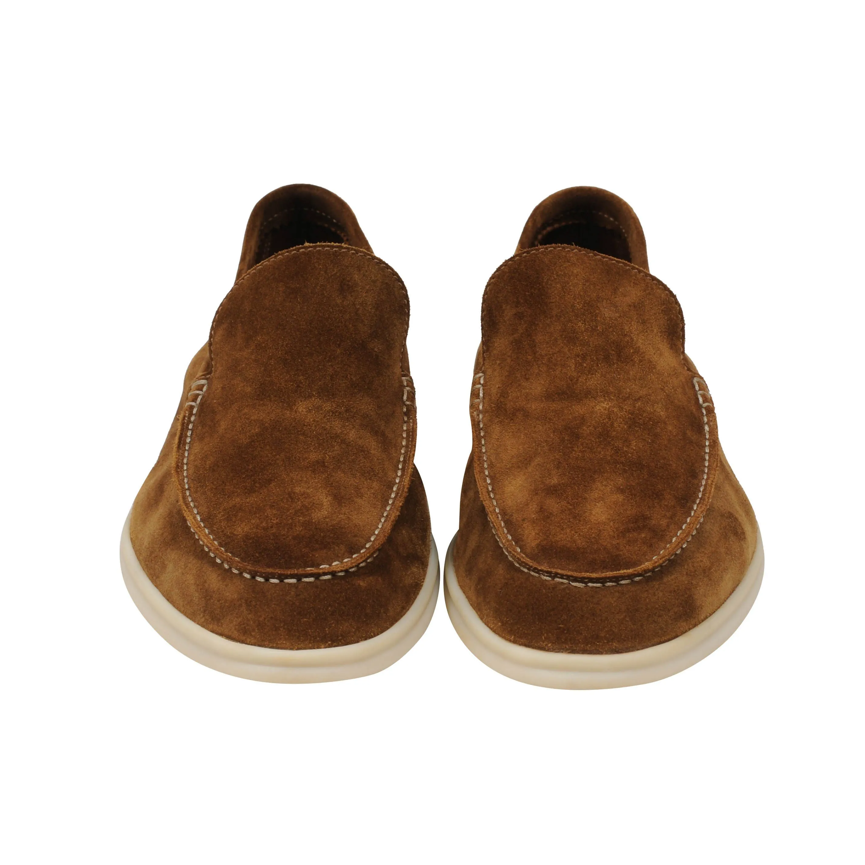 Cognac Nut Brown Summer Walk Slip Ons