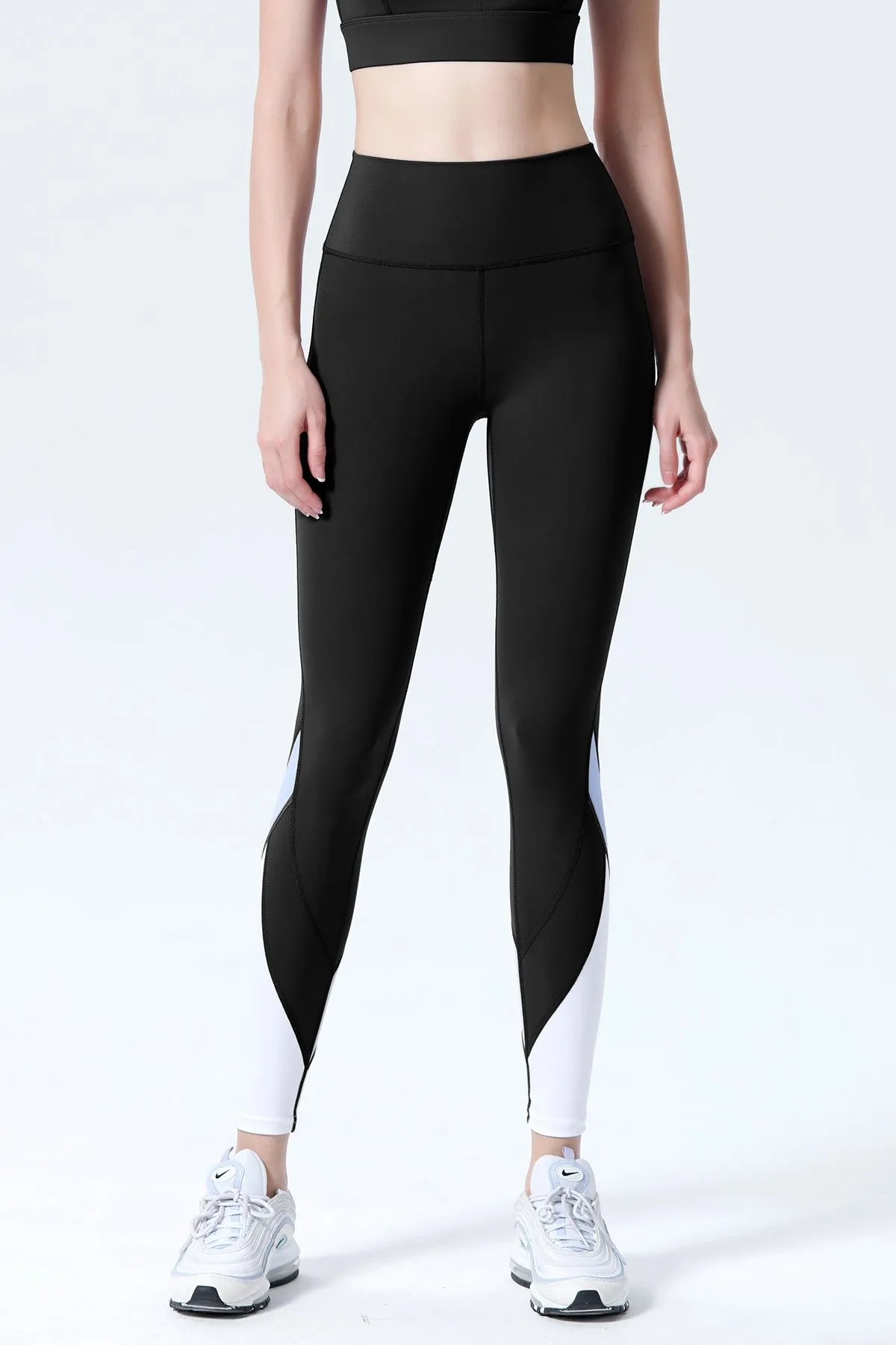 Colorblock High Waist Gym Leggings