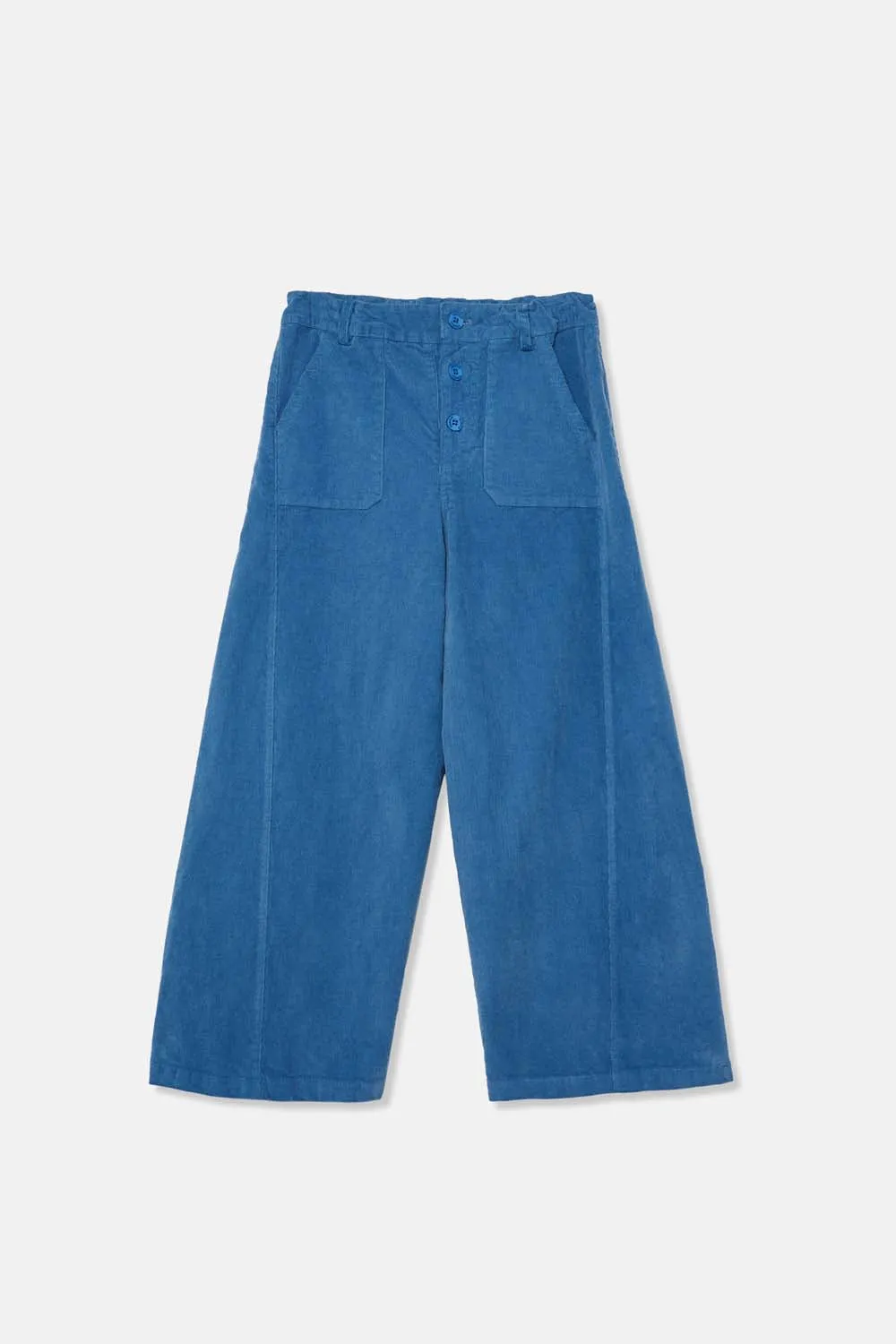 COMFORT CORDUROY BUTTONED PANTS