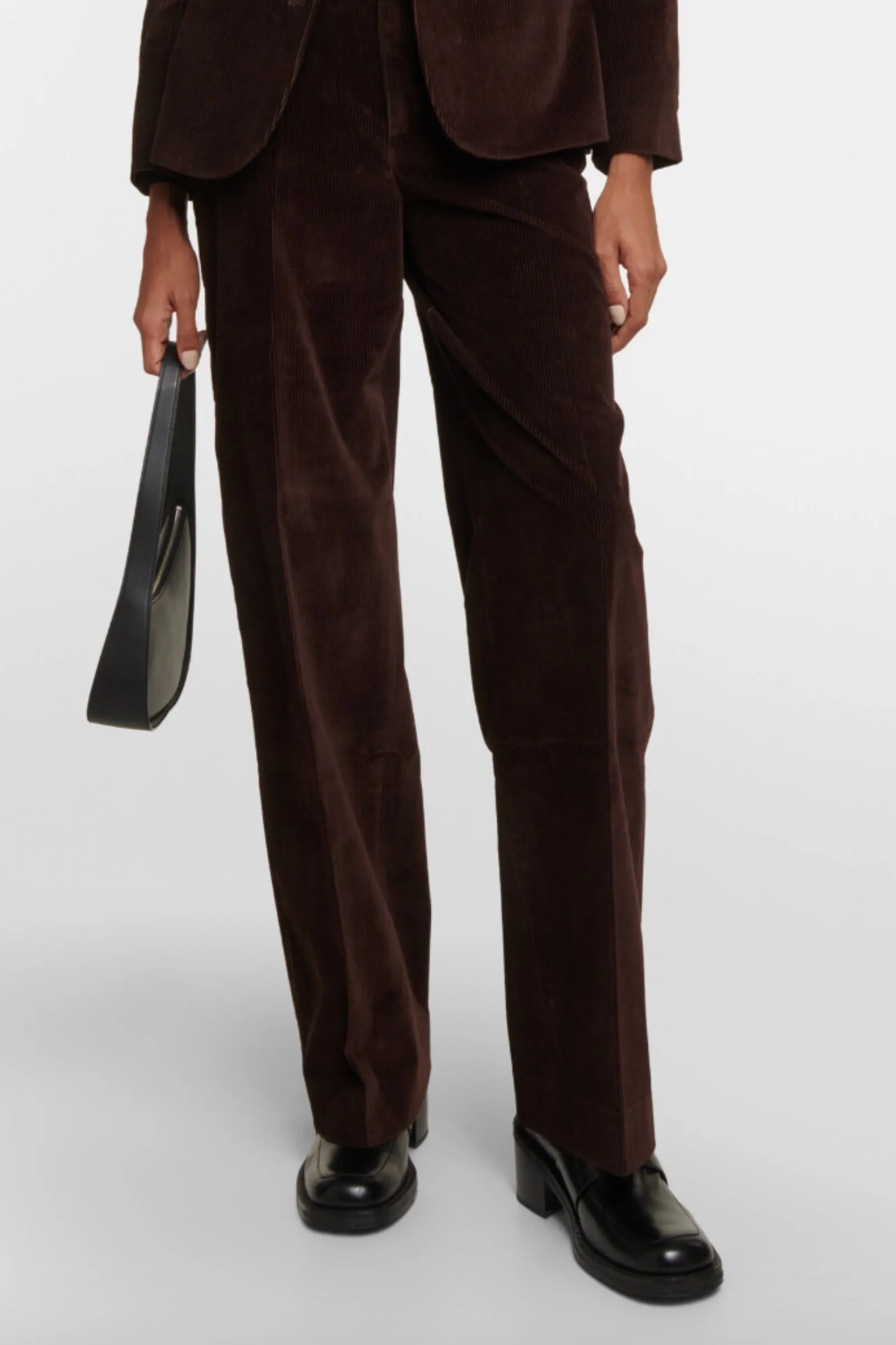 Corduroy Straight Pants