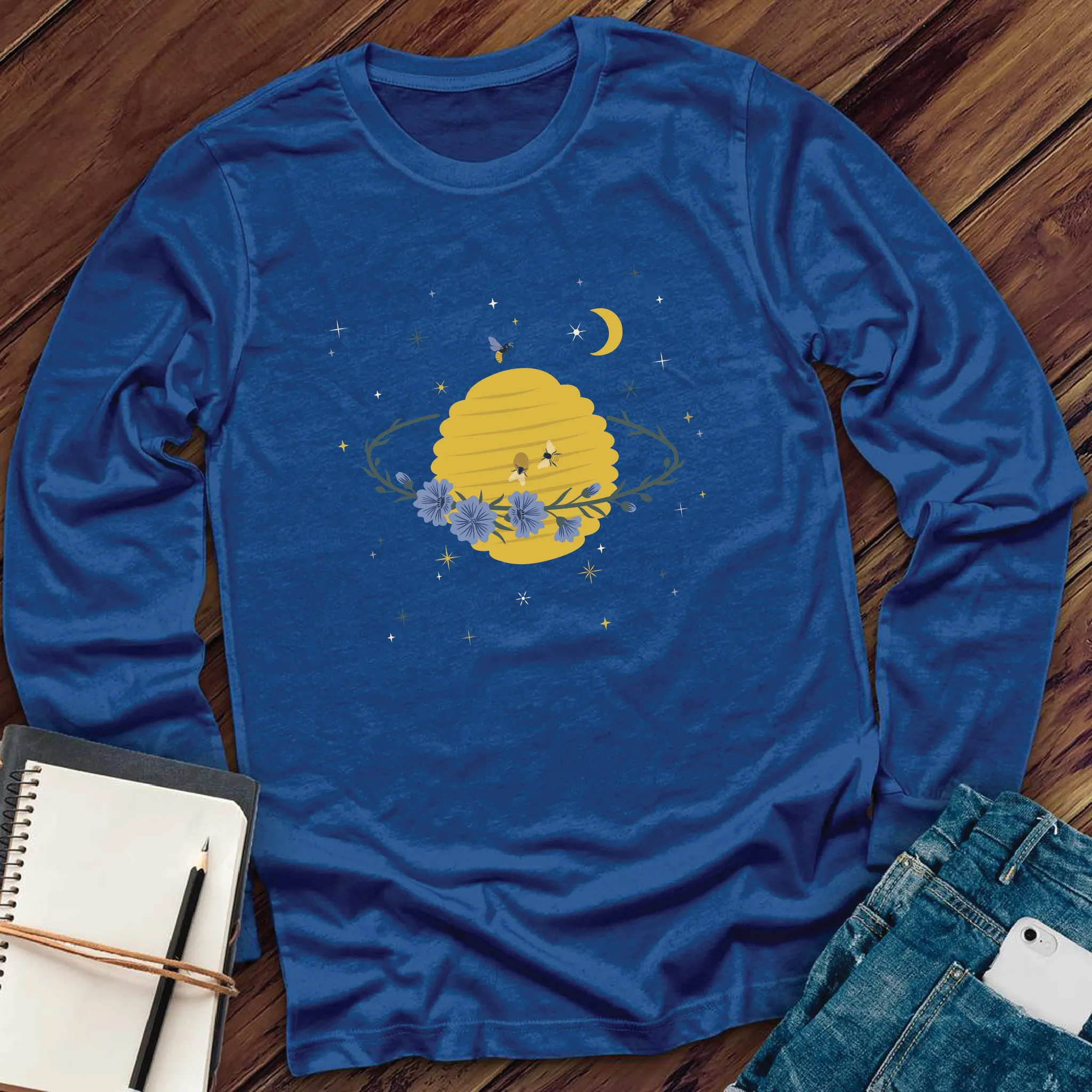 Cosmic Beehive Planet Long Sleeve