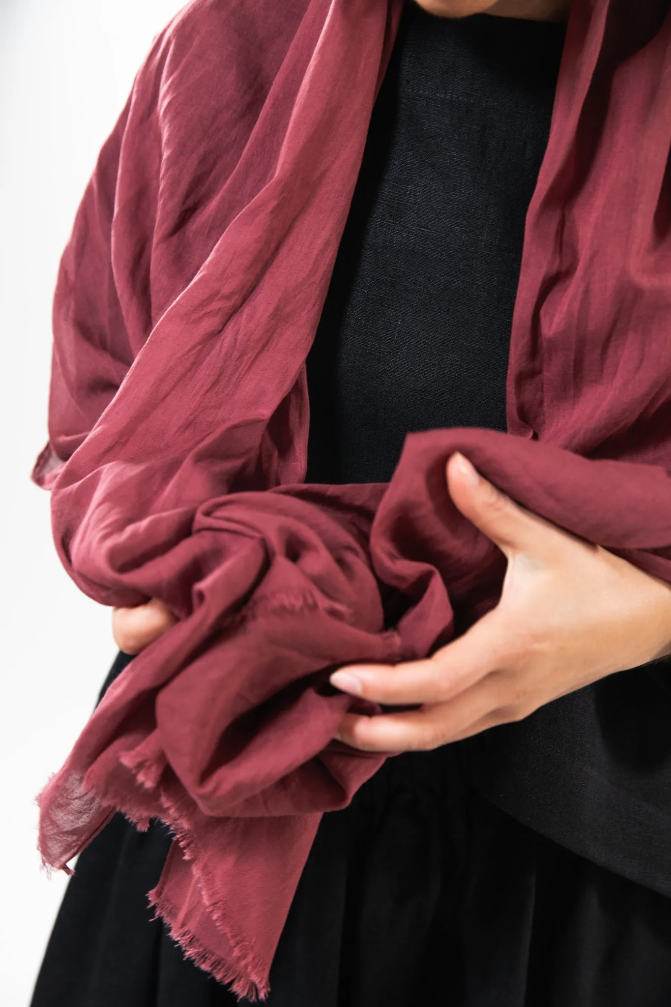 Cotton Scarf | Rosewood