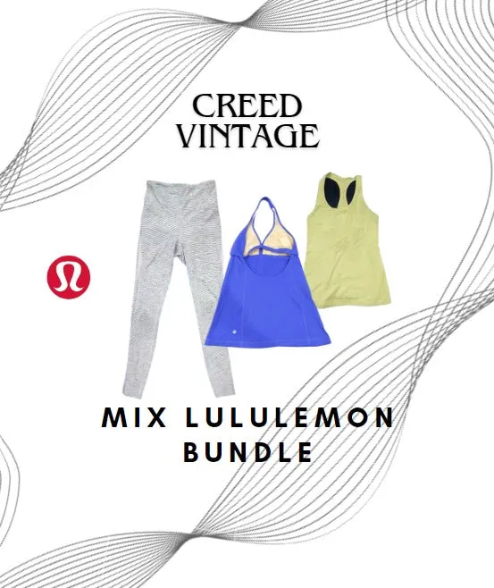 CR1468 All A Grade 💯 Mix Lululemon Bundle - 50 Pcs