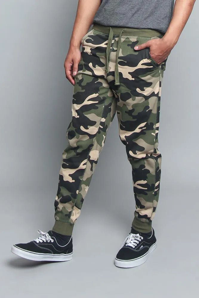 Cuffed Camo Joggers